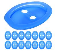 MUSISALY 20 Pezzi Copertura Protettiva Accessori per Veicoli in Gomma Blu Anti- e Resistente Graffi per Serratura Porta Auto