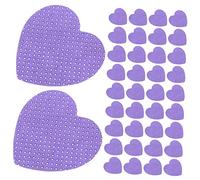 MUSISALY 200fogli Salviette Rimuovi Smalto Gel Per Unghie Con Custodia Forma Di Cuore Assorbenti e Pratiche Per Viaggio e Uso Quotidiano