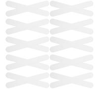 MUSISALY 25 pezzi Abbassalingua in Plastica Professionali Usa e Getta per Esami Clinici e Miscelazione di Laboratorio Bastoncini Multifunzione Igienici e Pratici Bianco