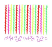 MUSISALY 26pezzi Spirali Per Permanente Capelli Senza Calore Per Riccioli Arricciacapelli Per Barbiere e Parrucchieri Kit Styling Per Onde e Ricci Retro