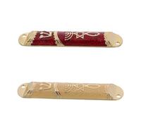 MUSISALY 2pezzi Benedizione per Porta Mezuzah per Ingresso Pergamena Decorativa Ebraica Elegante Custodia in Metallo per Stipite della Porta per FESTIVITÀ Ebraiche e Preghiere