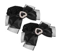 MUSISALY 2pezzi Clip Per Elegante Con Rete Per Chignon Da Accessorio Versatile Per Donne Per Professionisti Nel Settore Aereo e Bancario Comfort e Stile Ogni Occasione