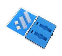 MUSISALY 2pezzi Cuvetta Al Per Analisi Comparativa Ottica Cuvette Da Laboratorio Spettrofotometriche Da Trasparente Per Studi Uv Visibili