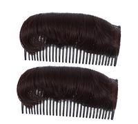 MUSISALY 2pezzi Pettine Per Acconciature Donut Per Donne Accessori Per Styling Creatore Chignon Invisibile Facile Usare Per Acconciature Eleganti e Voluminosi