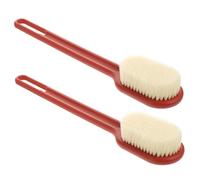 MUSISALY 2pezzi Spazzola Esfoliante Manico Per Massaggi e Pulizia Di Nylon Morbido Per Bagno e Della Per Rimuovere e Nutrire La