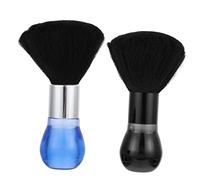 MUSISALY 2pezzi Spazzola Per Pulizia Capelli Rotti Da Parrucchiere e Barbiere Da Testina Densa e Comoda Impugnatura Per Rimuovere Residui Di Taglio Dal Collo e Corpo