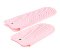 MUSISALY 2pezzi Tappetini Isolanti Silicone Per Piastra e Arricciacapelli e Facile Riporre Accessorio Per Casa