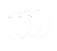 MUSISALY 3 Pezzi Anello Di Fissaggio Della Guarnizione Della Porta Morsetto A Molla Per Lavatrice A Carica Frontale Argento 34 Cm