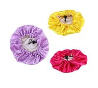 MUSISALY 3 Pz Berretto Da Notte Per Bambini Tappi Per La Caduta Dei Cappello Per Dormire Per Bambini Cuffia Da Notte Traspirante Cappello Da Notte Per Bambini Berretti Raso