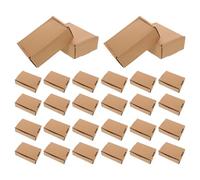 MUSISALY 30 Pezzi Mini Scatole Cartone Rettangolari per Bambole Resistenti e Decorabili Scatole Mini per Imballaggio Regali Organizzazione e Spedizione