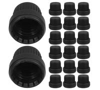 MUSISALY 30 pezzi Tappi Dosatori Ermetici per Bottiglie Olio Essenziale Sostituzione Pratica e Resistente per Flaconi Profumo e Oli Essenziali da Superficie Liscia e Design Compatto