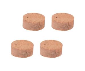 MUSISALY 4 Pezzi Cuscinetti in Sughero per Trombone Chiave Acqua, Accessori per Tastiere Strumenti Musicali, Tamponi in Sughero Naturale per Sostituzione e Uso Professionale