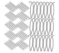 MUSISALY 40 Pezzi Pettinini di U Resistenti Fissatore Invisibile per Ribelli Strumento Leggero per Acconciature Eleganti da Donna e Ragazza