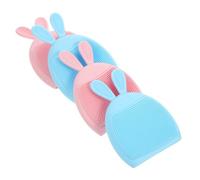 MUSISALY 4pezzi Spazzole Silicone Per La Pulizia Del Viso Massaggiatore Faciale Morbido Design Creativo Per Oily Skin Per Tutti Tipi Di Per Amici e Famiglia