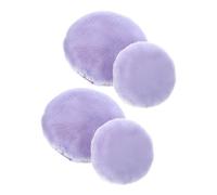 MUSISALY 4pezzi Spugne Per Trucco Di Puff Per Polvere Libera e Fondotinta Applicatore Morbido e Confortevole Per Trucco Naturale Per Tutti Tipi