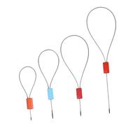 MUSISALY 50 Pezzi Kit Pinze Sigillatura 50 Cm Filo Contenitore Anticontraffazione Sigillo Carico Blocco