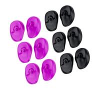 MUSISALY 6 Paia Di Paraorecchie Riutilizzabili Protezione Copriorecchie in Silicone Adatto Per Parrucchieri E Uso Personale