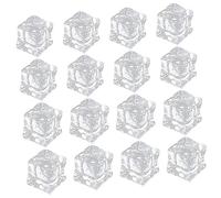 MUSISALY 60pezzi Acrilici Trasparenti Decorazione Per Fotografia Riutilizzabili Come Riempitivo Per Vasi e Accessori Per Bevande