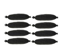 MUSISALY 8pezzi Afro Twisted Synthetic Wig Hair Extensions Per Cosplay e Festival Parrucca Riccia Per Donne Look Unico e Stile Personale