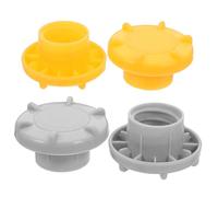 MUSISALY Accessori per Parchi Giochi per 4 Pezzi Tappi a Vite di Sicurezza in Plastica per Scivoli Copribulloni con Diametro Interno 31 CM per Attrezzature da Gioco al Coperto