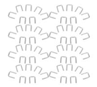 MUSISALY Aluminum Meat Clips a Forma di U 4000 Pezzi per Salsicce e Prodotti di Carne, Ideali per Uso al Dettaglio e Macchine Manuali di Confezionamento