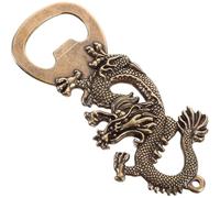 MUSISALY Apribottiglie Strumento Divertente a Forma di Drago in Ottone Vintage Design Versatile Compatto e Portabile per Aprire Bottiglie di Birra a Casa