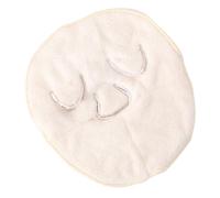 MUSISALY Asciugamano in Pile Corallo Spesso Maschera Viso Caldo Freddo, Impacco Multifunzionale per Cura del Viso Donna, Accessorio e Rinfrescante per Skincare Quotidiana