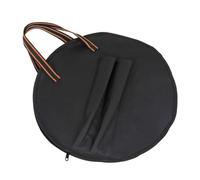 MUSISALY Borsa per Trasporto Tamburo Muto 10” Oxford Resistente, Custodia Protettiva Leggera Separatore Interno per Strumento a Percussione, Borsa Portatile per Batteria Muta