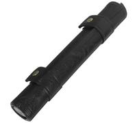MUSISALY Borsa Porta Dadi in Pelle Pu Nera, Pieghevole Chiusura Lampo, Organizer da Viaggio Compatto e Semplice per Conservare Dadi e Accessori Gioco
