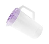 MUSISALY Caraffa per Acqua Grande Capacità in Plastica Resistente al Calore con Coperchio per Feste e Piscina Contenitore per Bevande Freddo e Caldo Riutilizzabile
