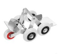 MUSISALY Carrello Dolly per Auto e Elettromobili in Acciaio e Gomma Installazione Facile e Adattabilità a Diversi Ambienti per Uso Professionale in Garage Colore Casuale