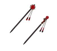 MUSISALY Chignon Elegante Bacchette Per Chioma Creatore Chignon Forcine A Forma Di Fiore Fermagli Per Chioma Bastoncini Cinesi 2 Pezzi Di Bastoncini Forcina