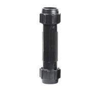 MUSISALY Connettore per Pagaie in Plastica e Alluminio 28mm Nero, Facile da Assemblare, per Kayak e Gommone, Accessorio Resistente alla Ruggine per Collegare Pagaie