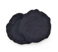 MUSISALY Copri Cuffie Elasticizzato Nero 2 Pezzi, Lavabile e Asciugatura Rapida, Adatto per Padiglioni Auricolari e Cuffie da Gaming, Protezione Antipolvere Pratica