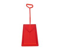 MUSISALY Copri Water in Plastica Rosso Copri ASSE WC Facile da Pulire e Installare Antiodore per Bagno Copertura per WC alla Turca