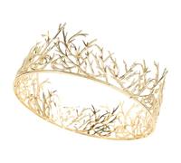 MUSISALY Copricapo da Sposa di per Sposo Uomo Donna da Re Accessorio per Cosplay Elegante Decorazione per Feste