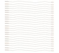 MUSISALY Corde Beige in Cotone 1000 Pezzi Fermagli per Cartellini Prezzi, Adatte per Appendere Etichette in Boutique e Centri Commerciali