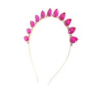 MUSISALY Cute Rhinestone Headband for Girls Water Lightweight Hair Accessory for Cosplay and Stage Performance