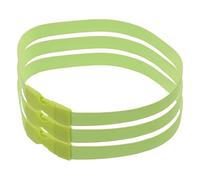 MUSISALY Fascia Elastica Regolabile per della Spazzatura Set da 3 Pezzi Anello di Fissaggio Riutilizzabile per Sacco Spazzatura Compatibile Bidoni da 68-78 CM Accessorio per