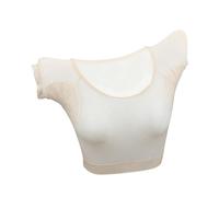 MUSISALY Gilet Antisudore da Donna Cuscinetti Assorbenti in Materiale Modale Traspirante Sottile e Lavabile Protezione Ascellare per Sudore nella Stagione Calda Taglia Unica Carne