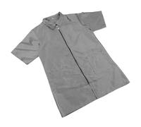 MUSISALY Grembiule Professionale Per Toelettatura Animali Uniforme Maniche Corte Per Donne Resistente Per Parrucchieri e Negozio Di Animali Taglia