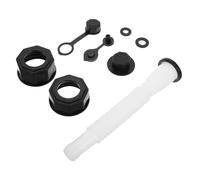 MUSISALY Kit Beccuccio con Dado Esagonale Filettato in Ferro e Plastico per Taniche di Benzina e Carburante, Compatibile con Moto e Auto, Trasferimento Carburante Comodo e Sicuro