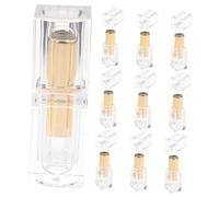 MUSISALY Kit Di Tubi Per Lucidalabbra Vuoti in Tubetto Quadrato Per Rossetto Per Prodotti Per Labbra Fatti in Casa