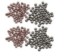 MUSISALY Kit Extension Chioma 400 Pezzi Anelli Nano Rivestiti Silicone 3 MM Micro Perline Collegamento Invisibili per Salone e Uso Domestico Soluzioni Leggere e Delicate per Chioma Corti