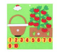 MUSISALY Lavagna in Feltro Didattica Matematica per Tavola Educativa Portatile per Apprendere Addizione e Sottrazione Gioco Manipolativo per Scuola e Casa Leggera e Facile da Trasportare