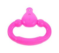 MUSISALY Maniglia per Triciclo in Plastica Resistente Volante per Gioco di Finzione Accessorio per Passeggini Impugnatura Antiscivolo Facile da Installare Colore Rosa Vivace Adatta a