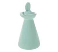 MUSISALY Mini Flacone Contagocce Vintage in Ceramica da 70 Ml per Oli Essenziali, Contenitore per Aromaterapia da Viaggio Guarnizione per Spa e Cosmetici, Barattolo di Conservazione