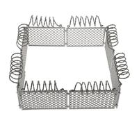 MUSISALY Mini Recinzione Plastica per Facile da Montare Accessorio per Scenari di Gioco e Diorami Militari Design Adattabile per Prigioni e Fortificazioni Grigio