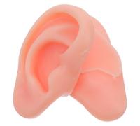 MUSISALY Orecchio Finto in Silicone di Orecchio Realistico per Esposizione Gioielli Supporto per Orecchini Accessorio per Fotografia Manichino Auricolare Destro e Sinistro Riutilizzabile