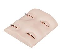 MUSISALY Palpebre Del Manichino Per Pratica Ciglia Testa Manichino Silicone Resistente Esercitazioni Tecniche Extension Ciglia